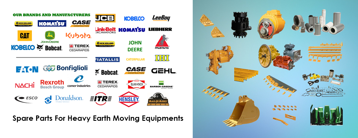 Spare Parts For Heavy Earth Moving Equipments